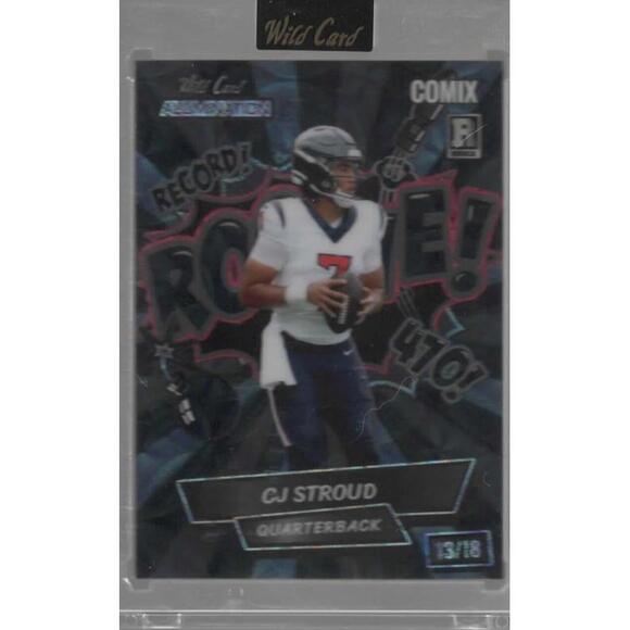 Other - CJ Stroud Rookie Card - Wild Card Comix Edition #13/18